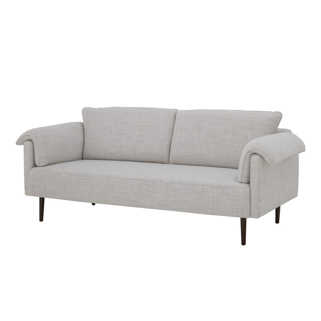 Chesham Sofa, Baltos spalvos, Poliesteris - GRANDE