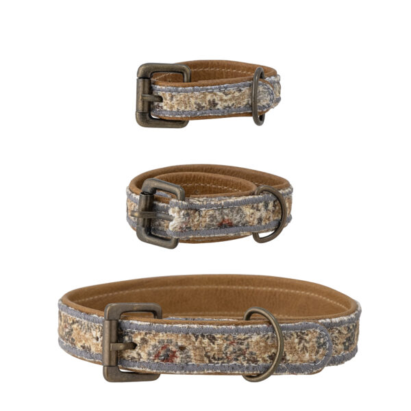 Imola Dog Collar, Mėlynos spalvos, Medvilnė Rinkinys iš 3 - GRANDE