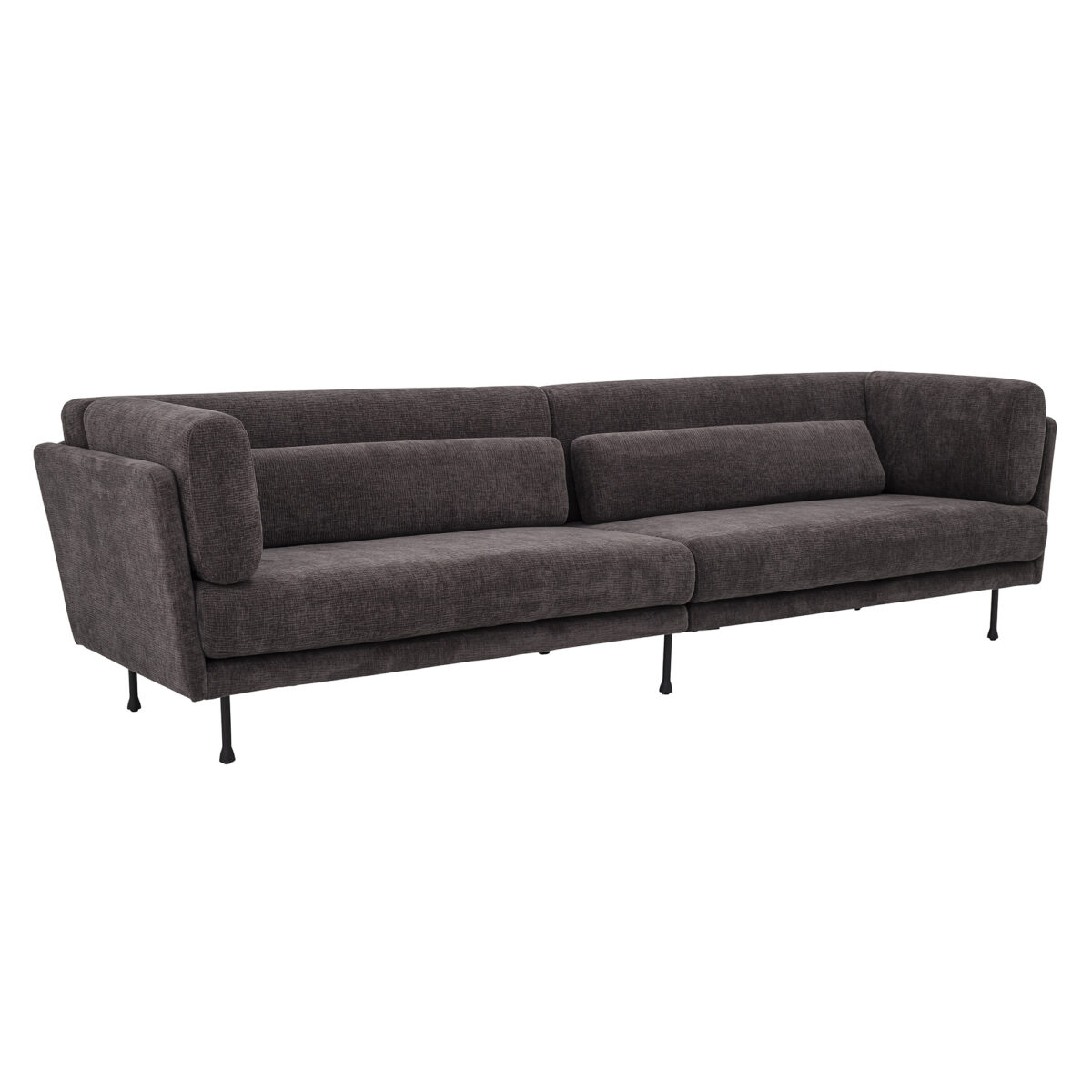 Grade Sofa, Pilkos spalvos, Poliesteris - GRANDE