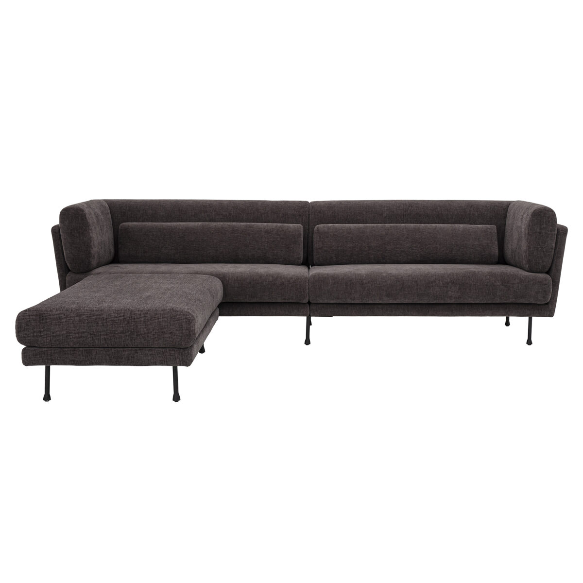 Grade Sofa, Pilkos spalvos, Poliesteris - GRANDE